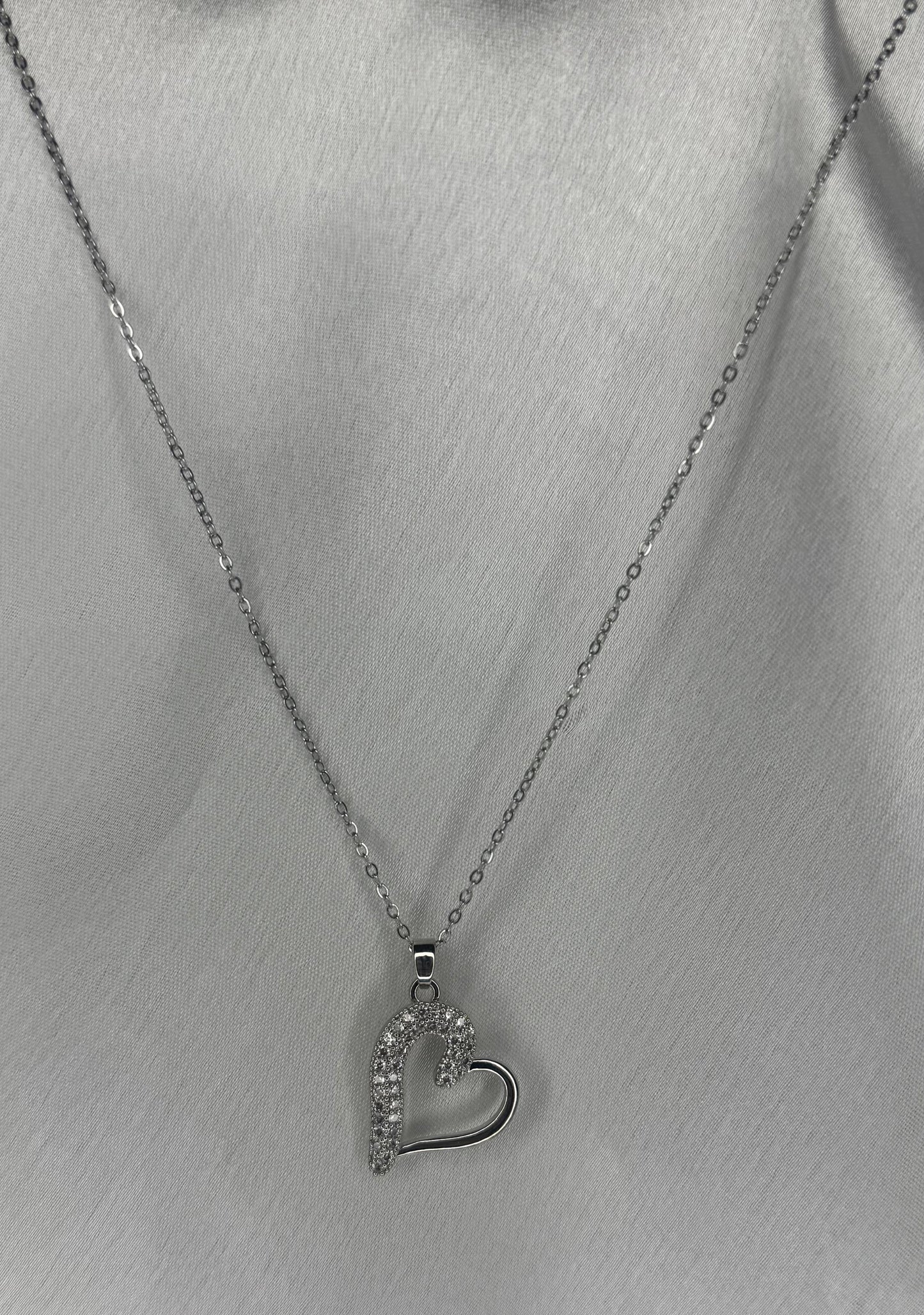 Silver Heart Necklace
