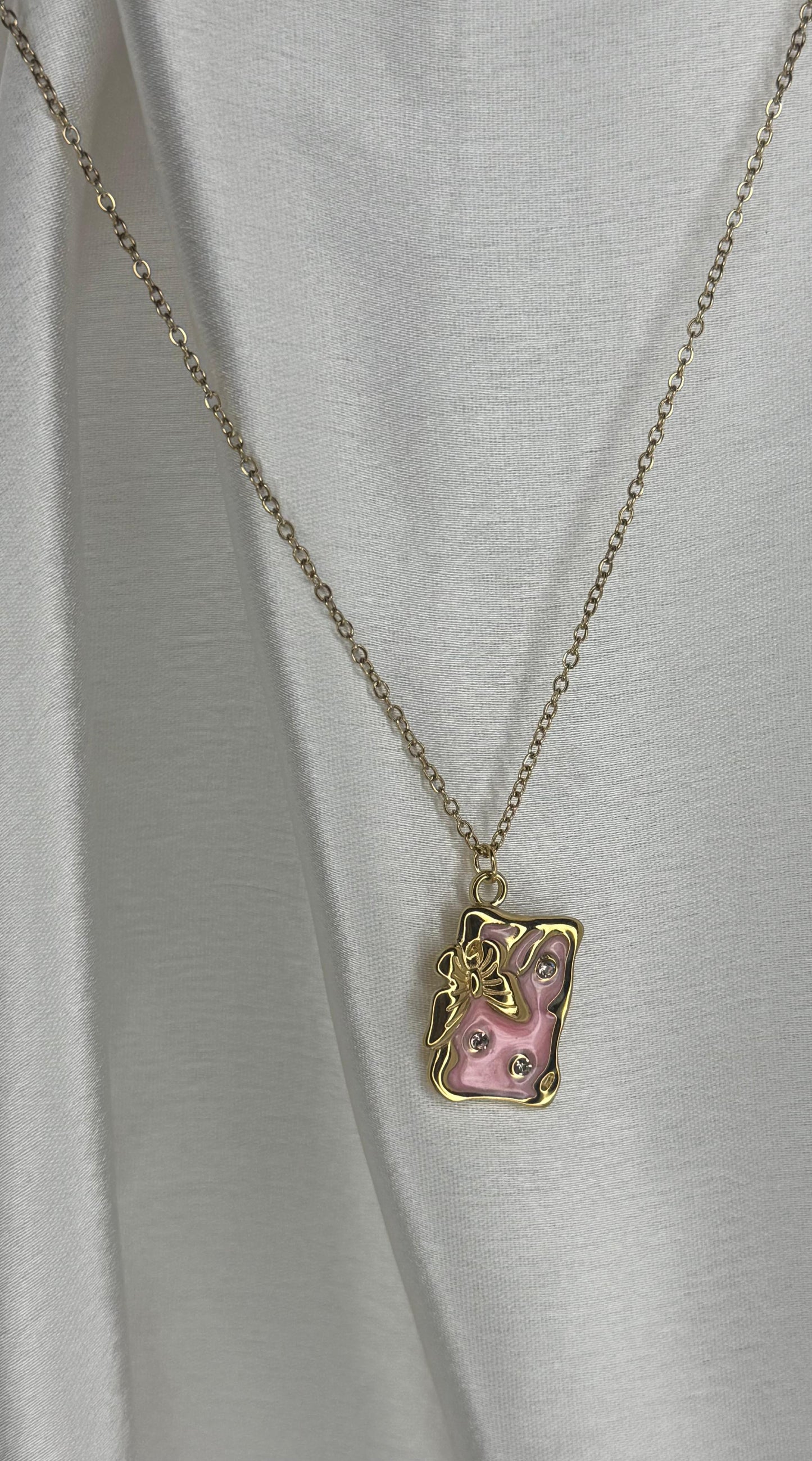 Butterfly Frame Necklace