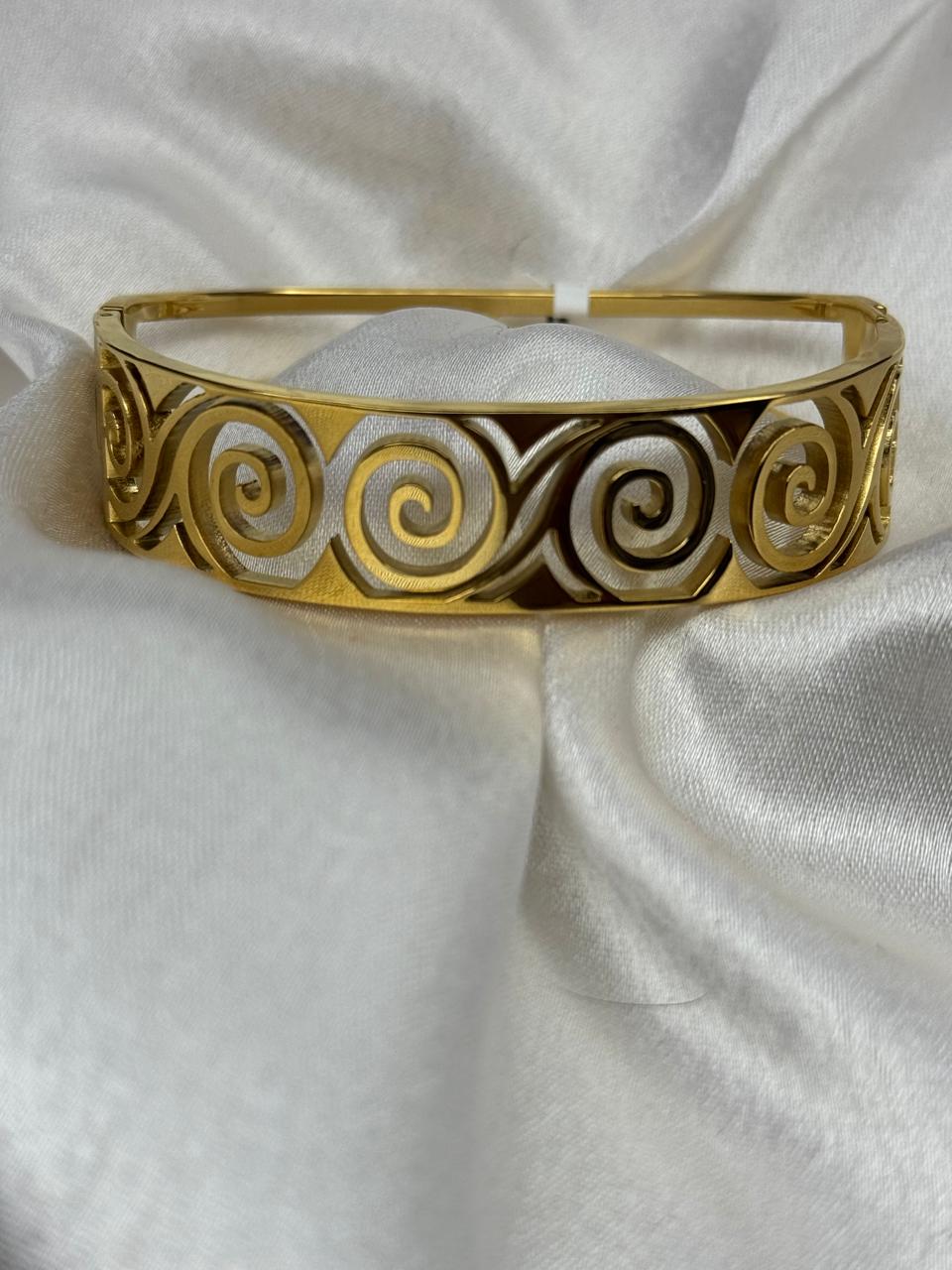 Eterna Spiral Gold Kada