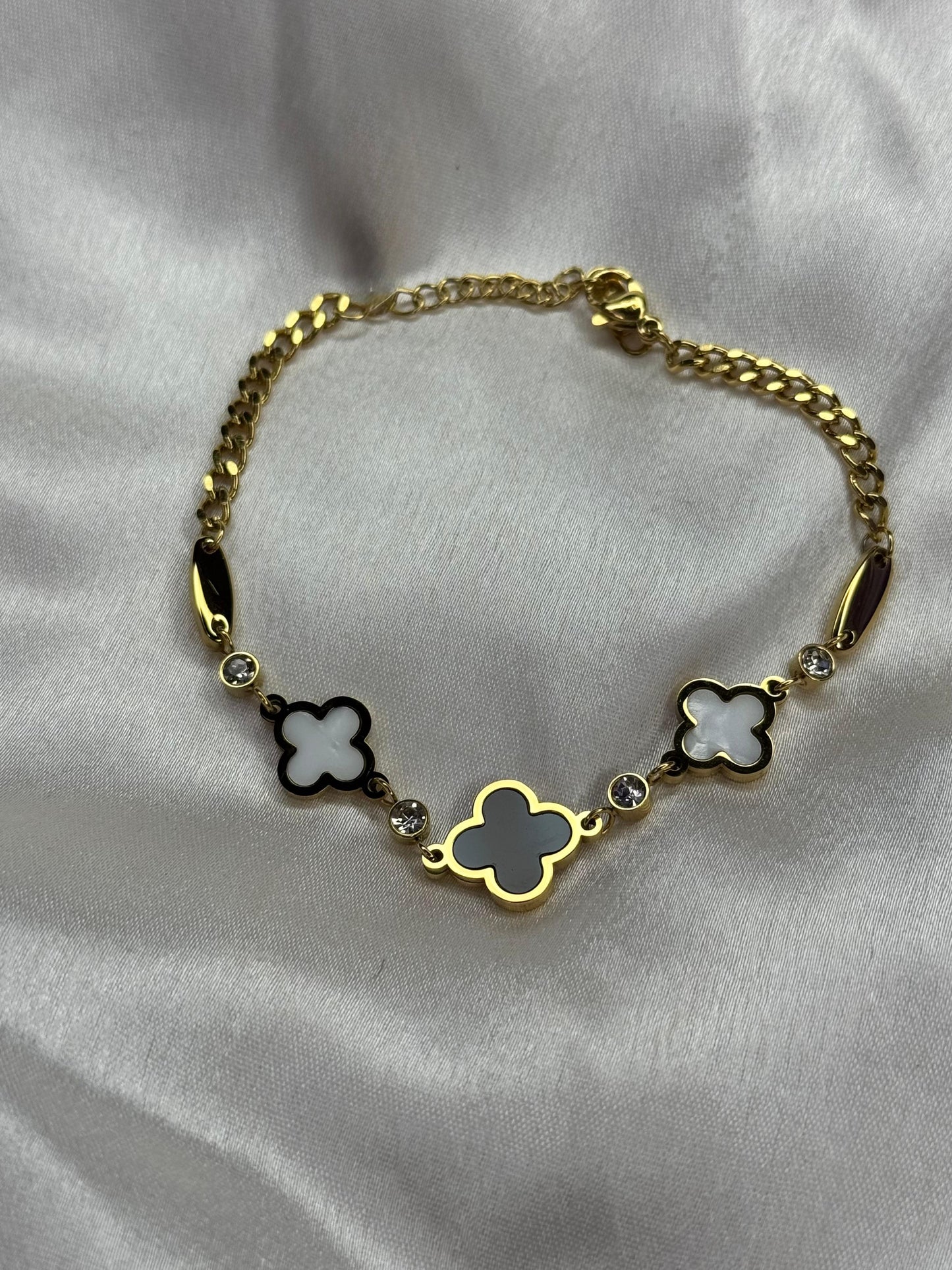 Golden Clover Grace Bracelet
