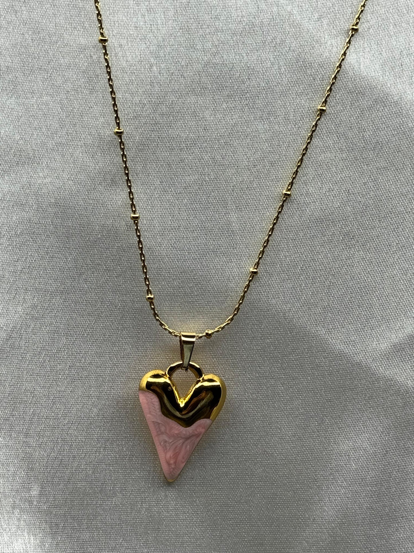 Soft Touch Heart Necklace