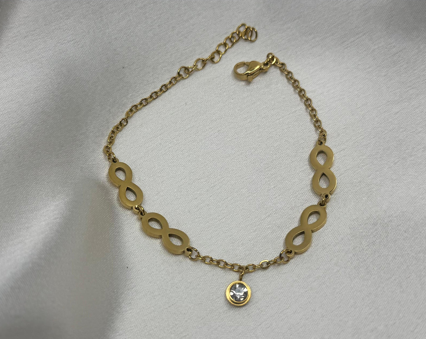 Celeste Infinity Charm Bracelet