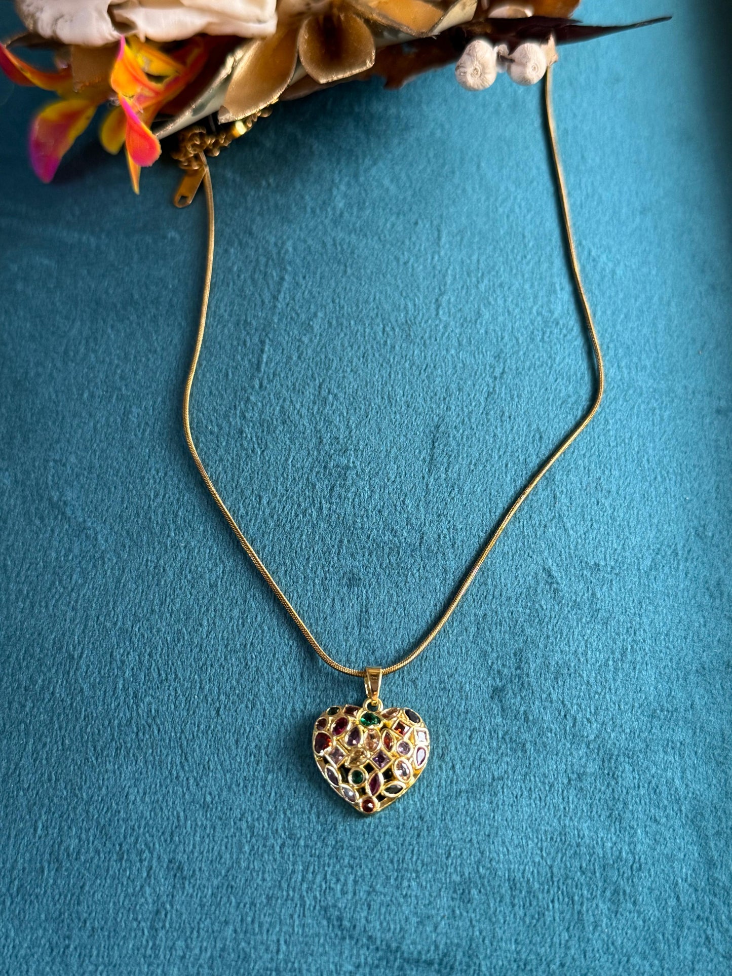 Heart of Jewels Necklace