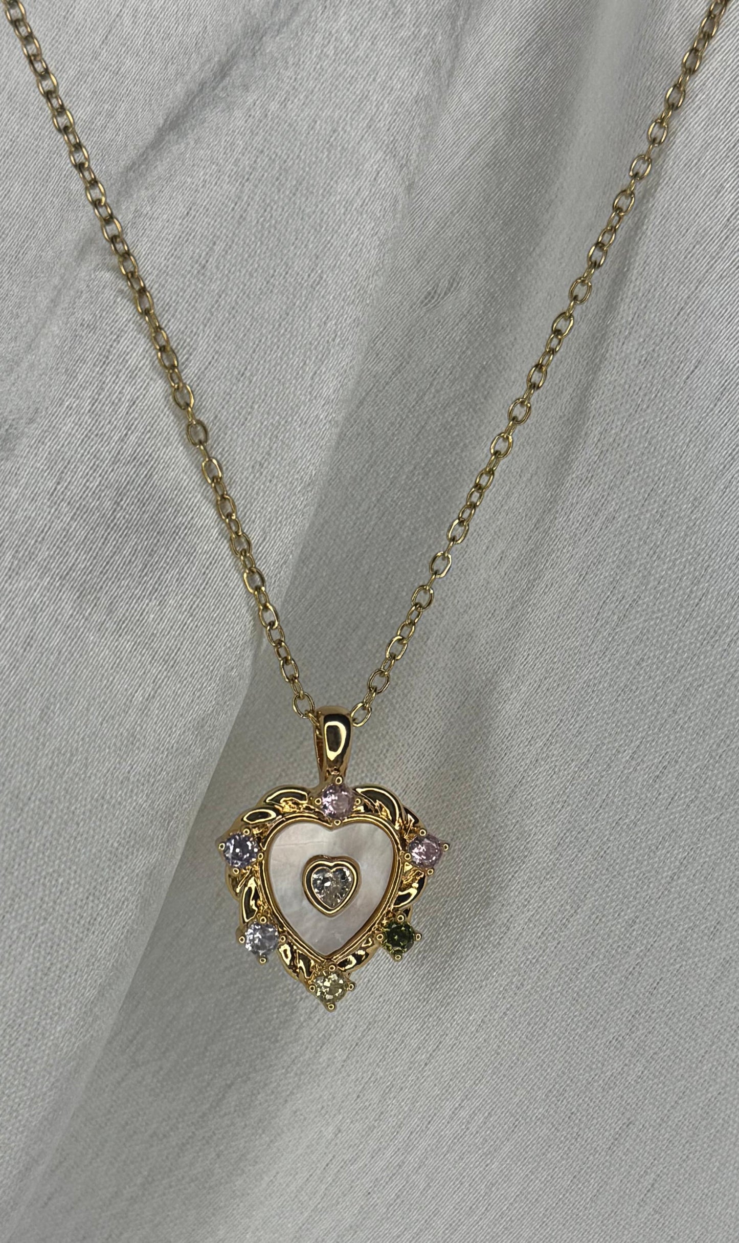 Diamond Heart Necklace
