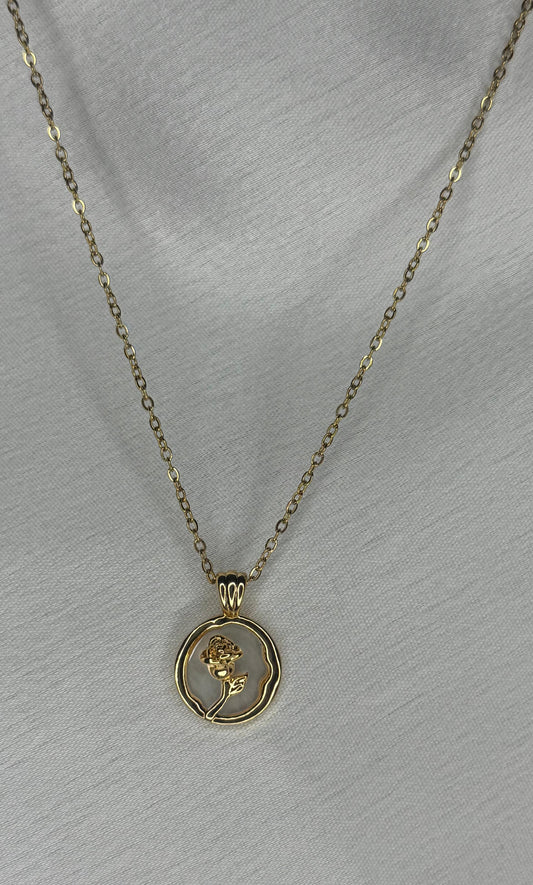 Cute Rose Necklace