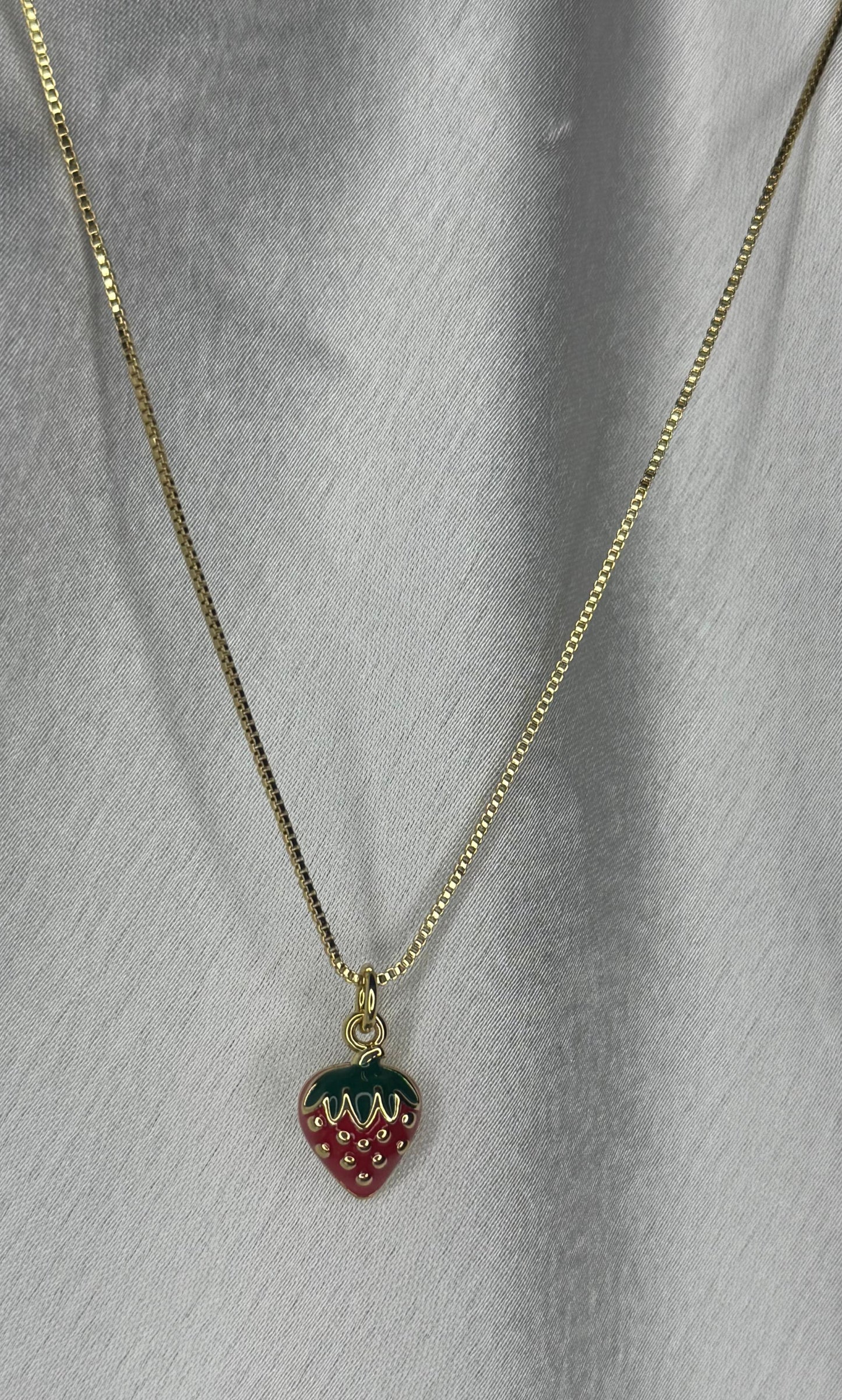 Strawberry Necklace