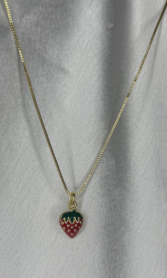 Strawberry Necklace