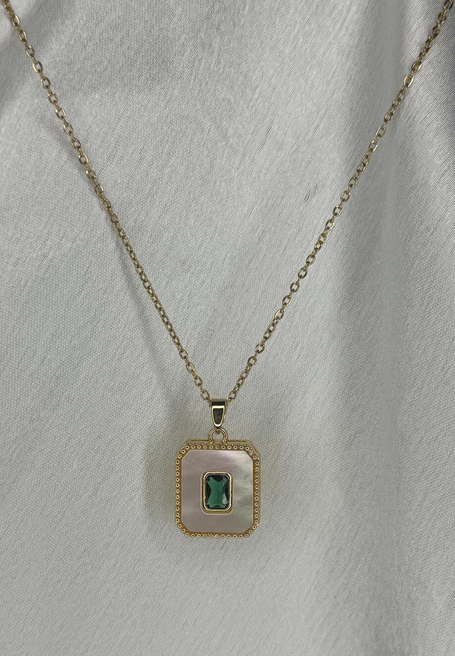 Green Stone Necklace