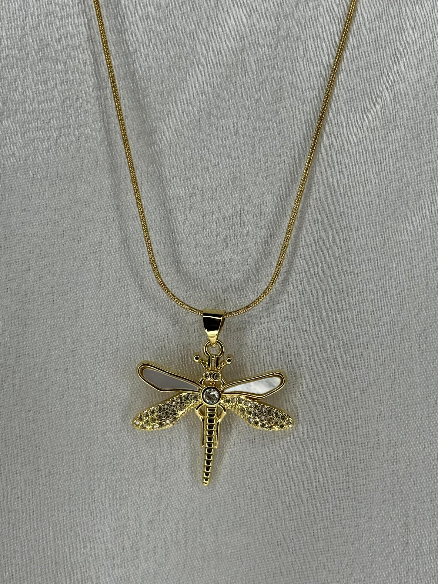 Dragonfly Spark Necklace
