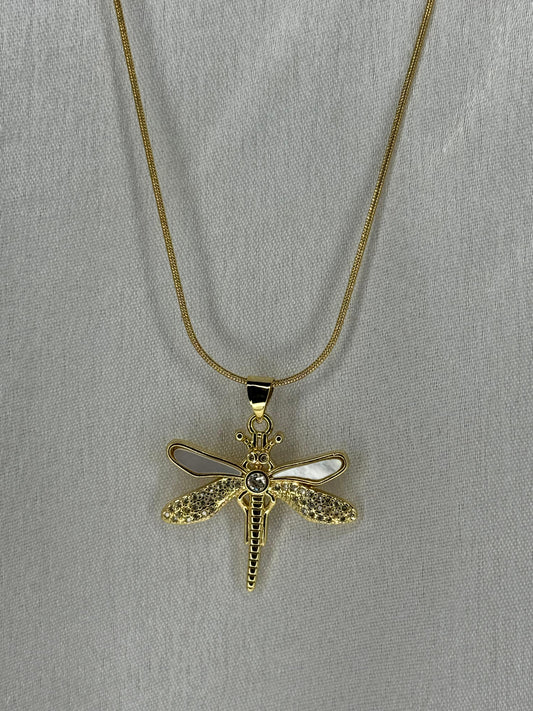 Dragonfly Spark Necklace