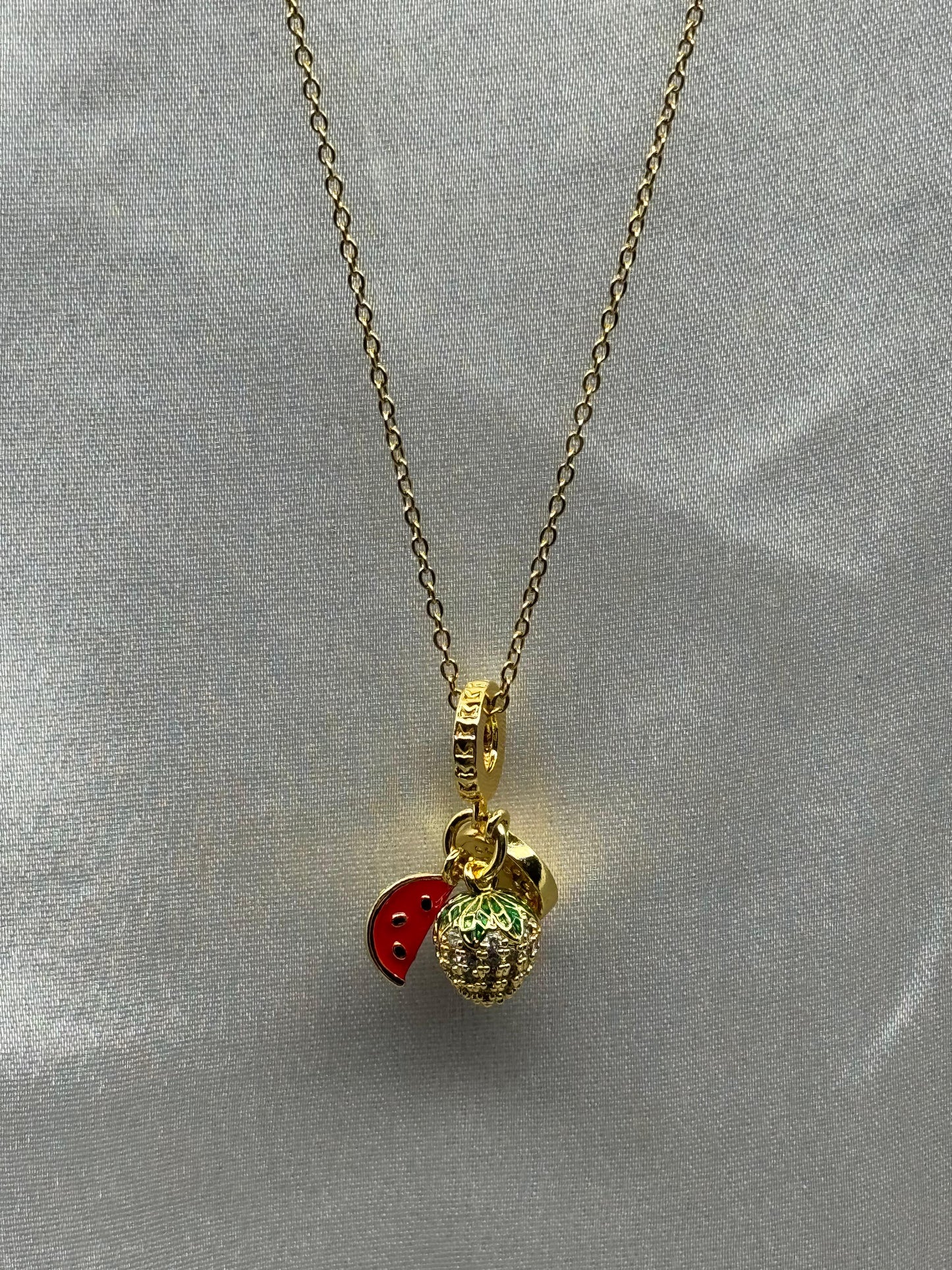 Sweet Fortune Charm Necklace