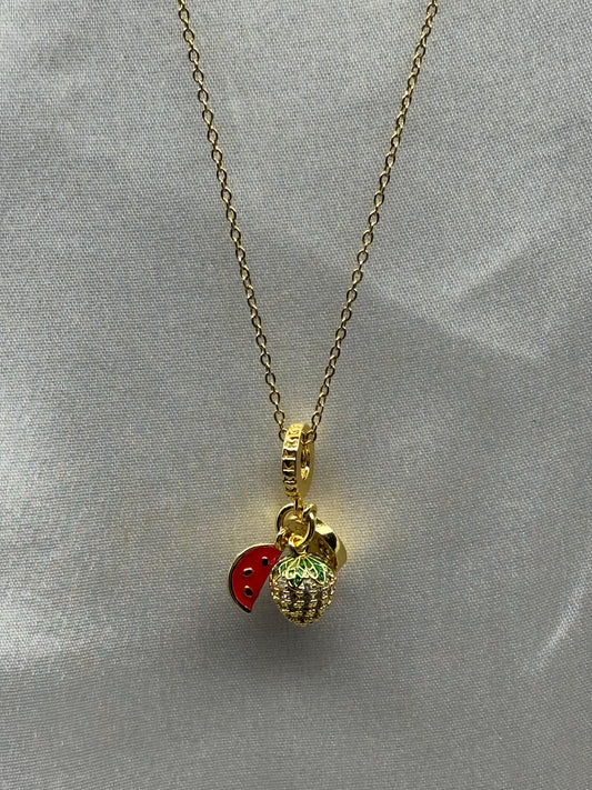 Sweet Fortune Charm Necklace