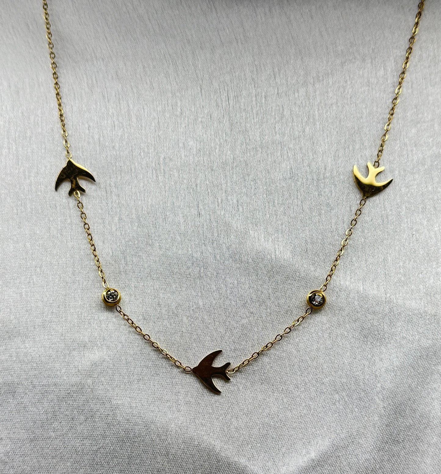 Birds of Freedom Necklace