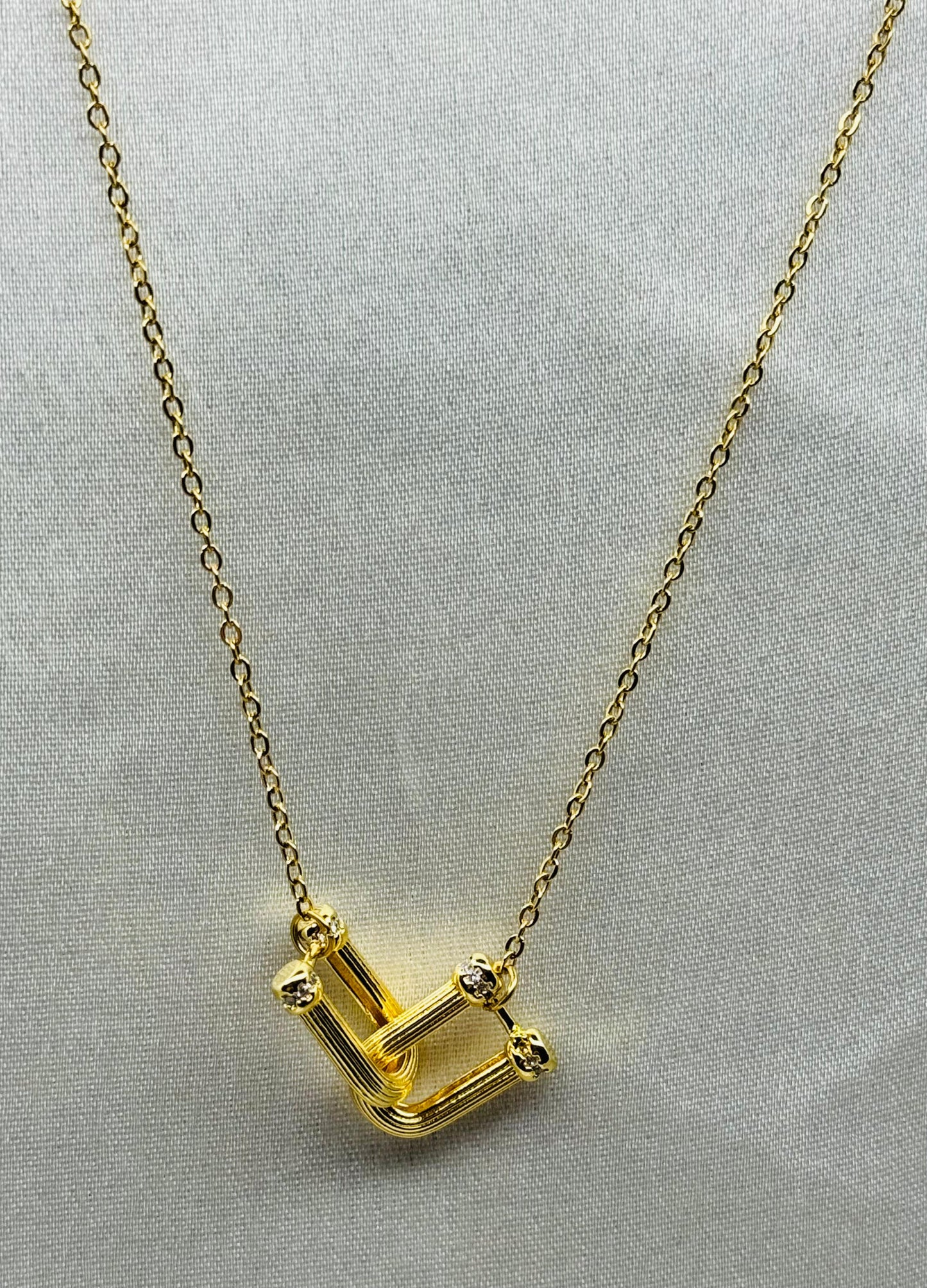 Opal Knot Necklace