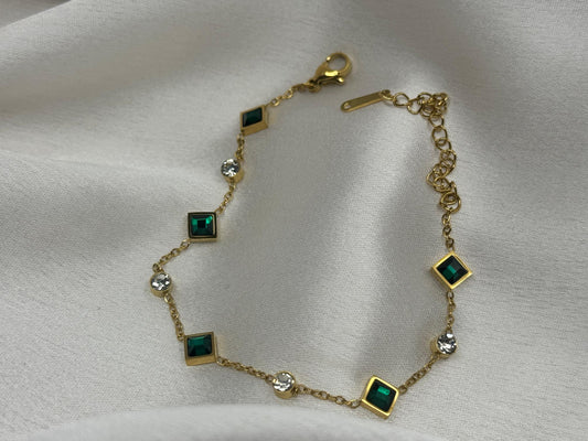Imperial Green Spark Bracelet