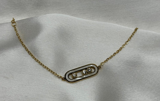 Élan Crystal Link Bracelet