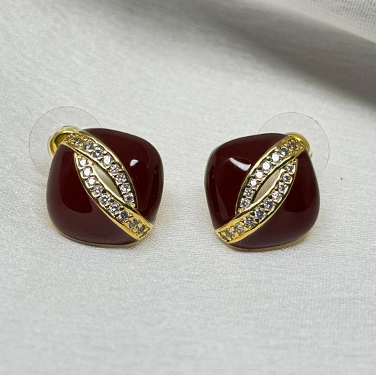 Crimson Royale Studs