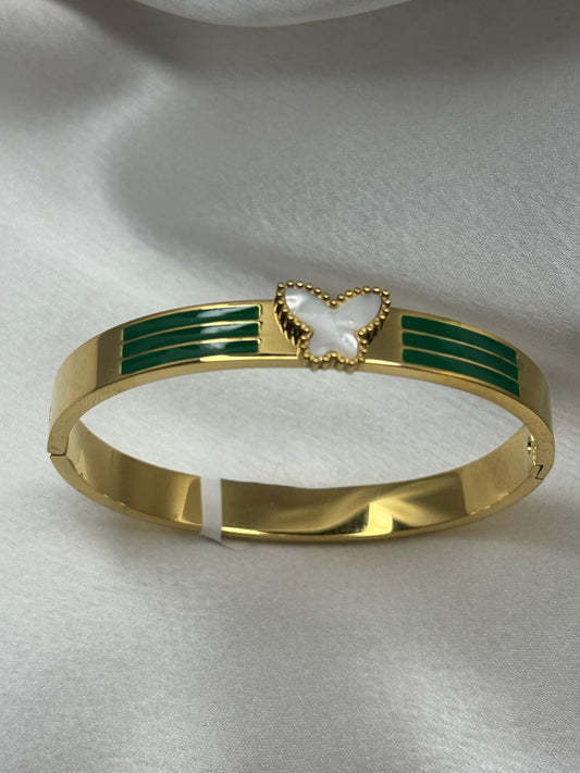 Emerald Butterfly Kada