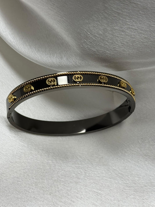 Obsidian Gucci Crown Kada