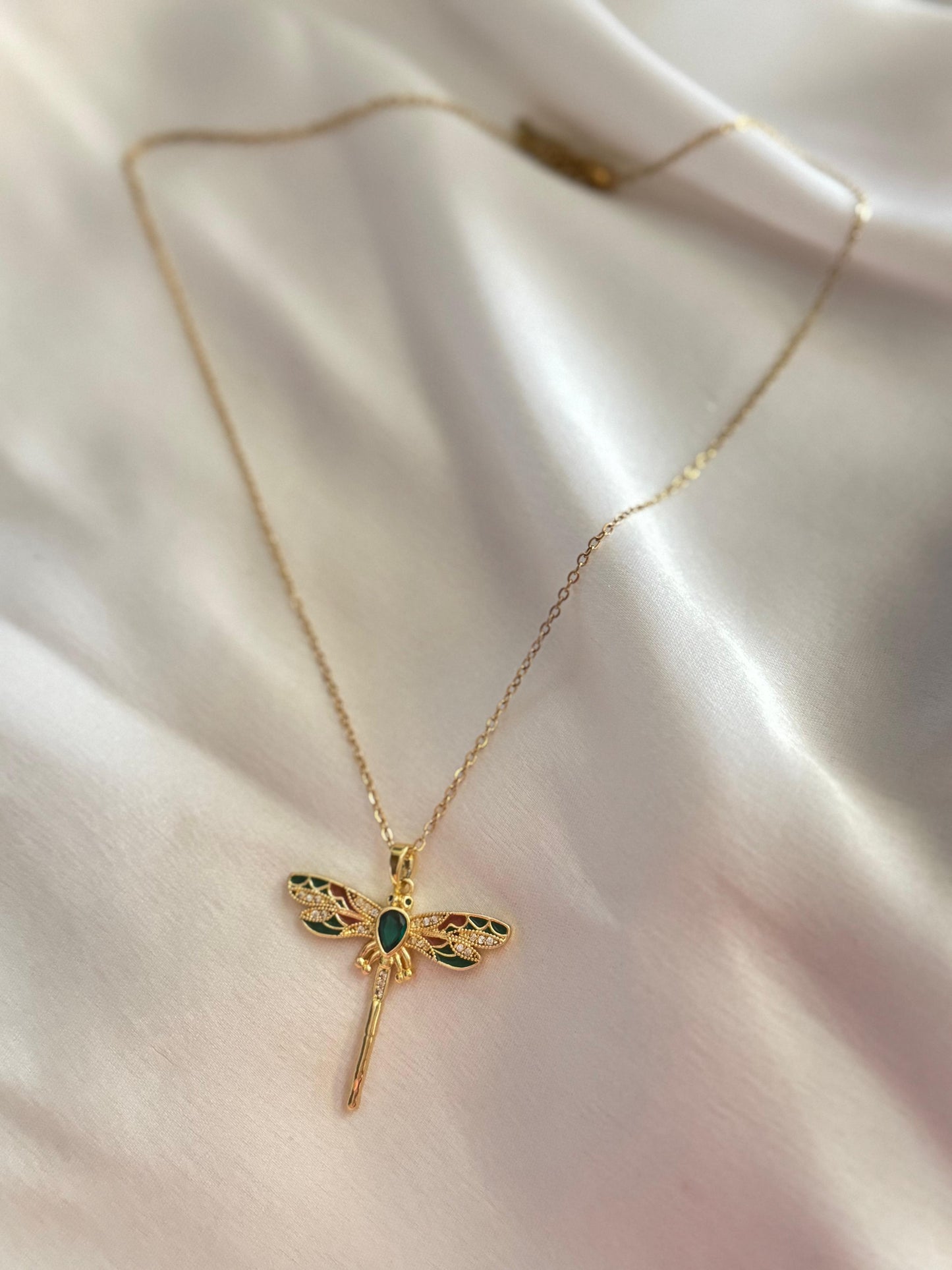 Seraphine Dragonfly Necklace