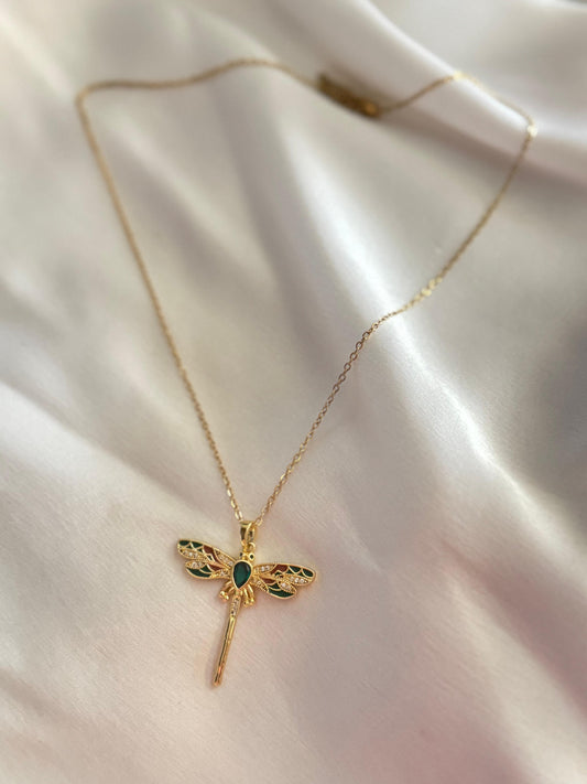 Seraphine Dragonfly Necklace