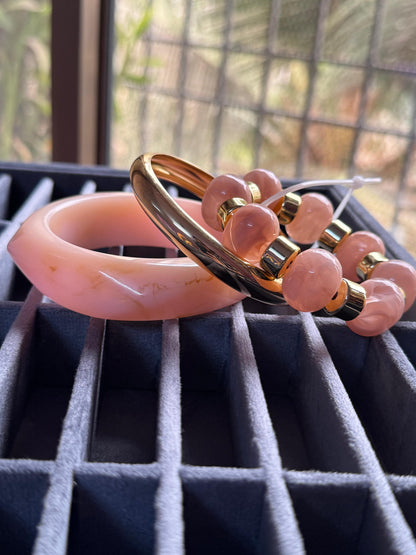Cotton Candy Stack Bangles