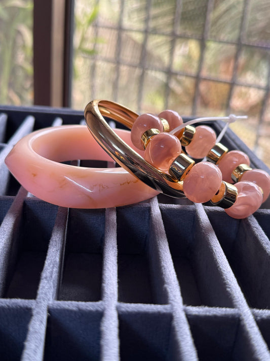 Cotton Candy Stack Bangles