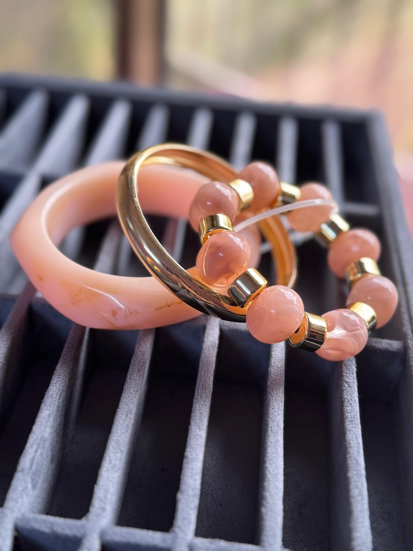Cotton Candy Stack Bangles