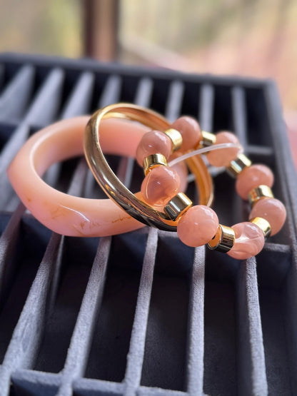 Cotton Candy Stack Bangles