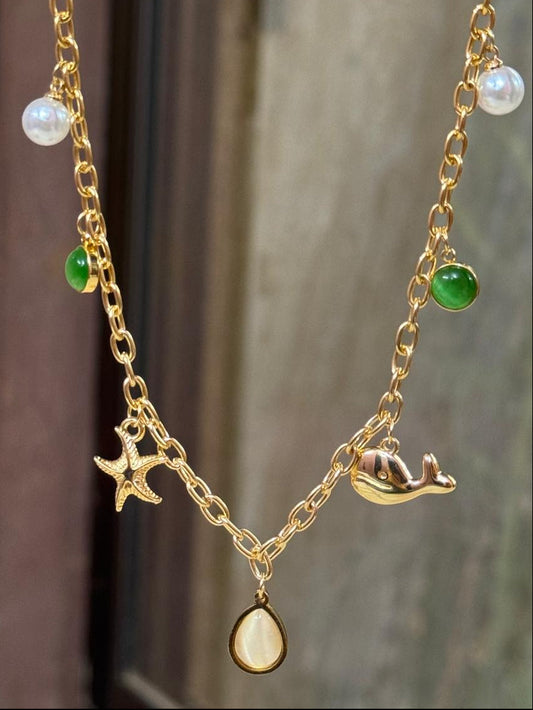 Maris Lumière Charms Necklace