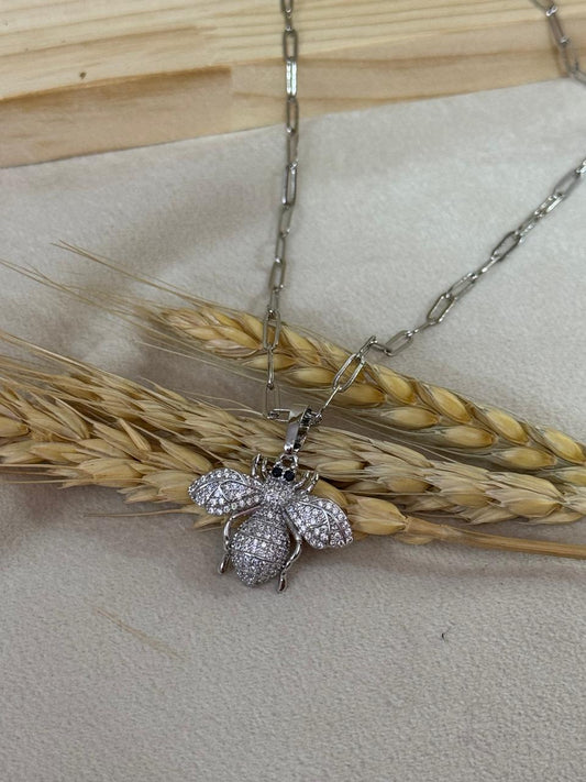 Queen Bee Sparkle Necklace