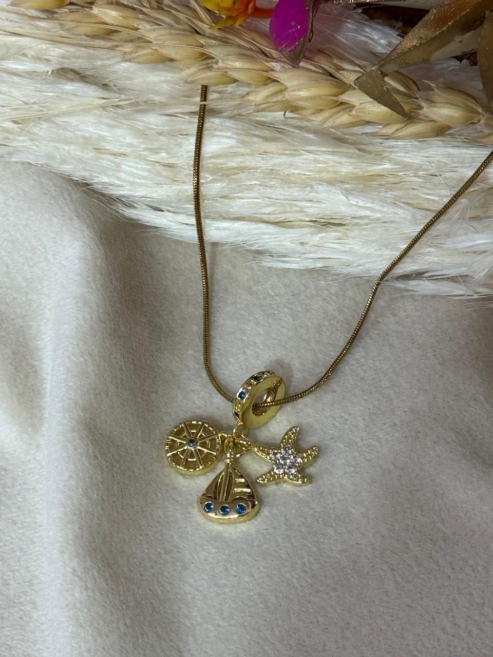 Sail Away Charm Necklace